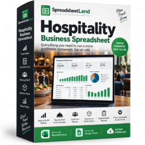 Hospitality Command Centre — All-in-One Bookings, Rota & Accounts Spreadsheet for Restaurants, Bars & Pubs